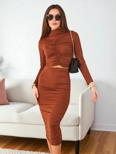 Jupe midi crayon pour femme Royalfashion