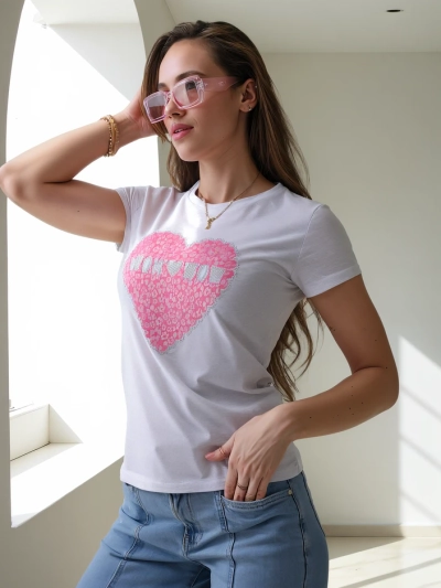 Blouse en coton pour femmes Royalfashion