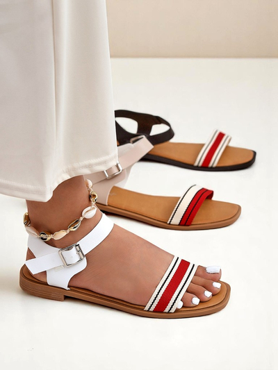Royalfashion Sandales plates pour femme Naya