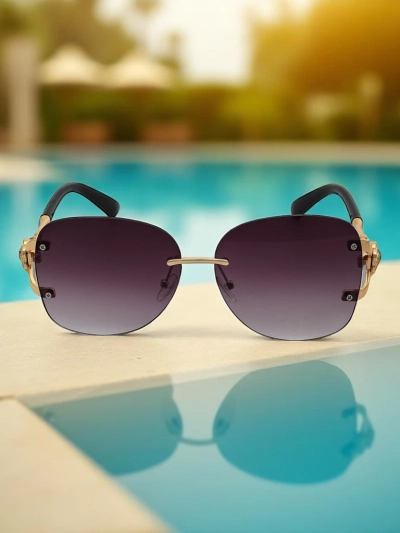 Royalfashion Lunettes de soleil style œil de mouche Bee Chic
