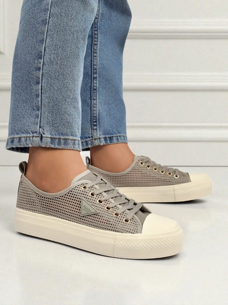 Baskets pour femmes Callista Mesh Light Grey – confort et style pour l'été et l'automne