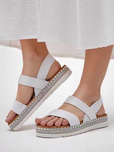 Sandales pour femmes Royalfashion avec une semelle décorative Zindas