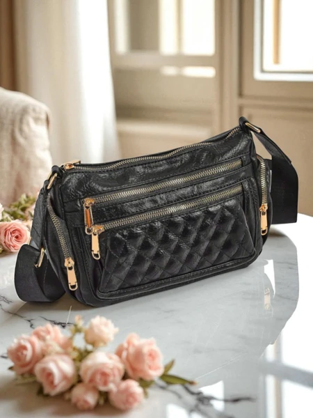 Royalfashion Petit sac à main en cuir écologique Bella Chic