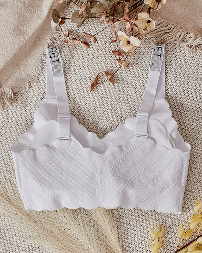 Royalfashion Soutien-gorge côtelé pour femme