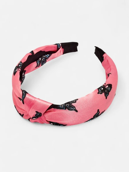 Royalfashion Bandeau pour cheveux à carreaux avec papillons Butterfly Weave