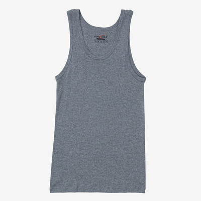 T-shirt sans manches gris pour hommes - Vêtements