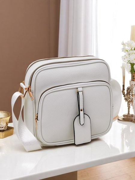 Royalfashion Petit sac à main femme en cuir écologique Liora