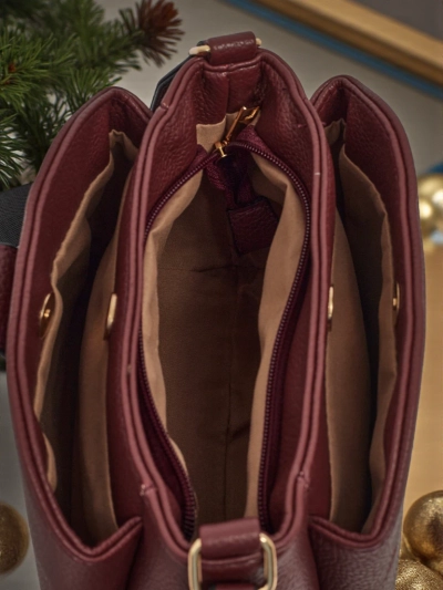 Petit sac à main pour femme en cuir écologique Violes