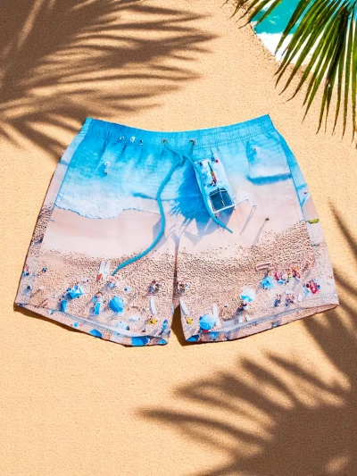 Royalfashion Short de sport pour hommes avec filet de protection