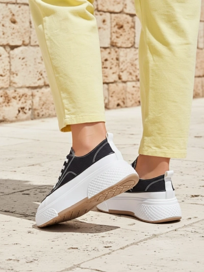 Baskets plateformes pour femmes Royalfashion Beemes
