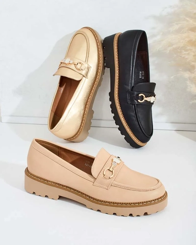 Royalfashion Élégants mocassins pour femme Rozir