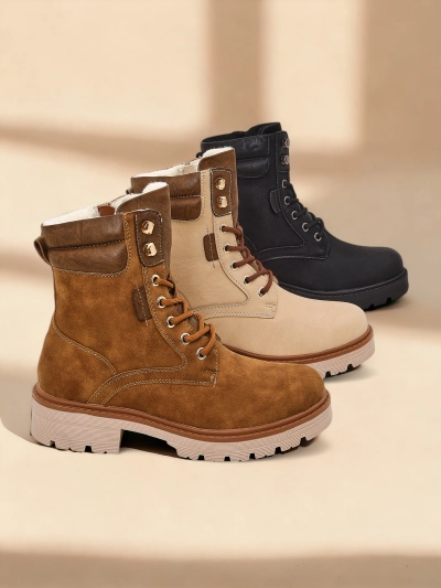 Royalfashion Bottes de travail pour femmes Fiemo