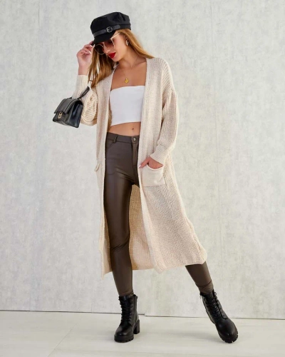 Royalfashion Pull couvre-lit tricoté pour femme