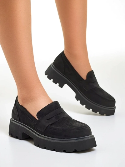 Mocassins en suède éco de Royalfashion pour femmes Eratta