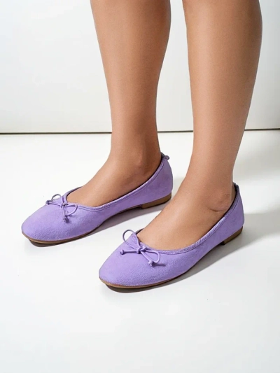 Royalfashion Ballerines pour femmes avec un nœud Zaame