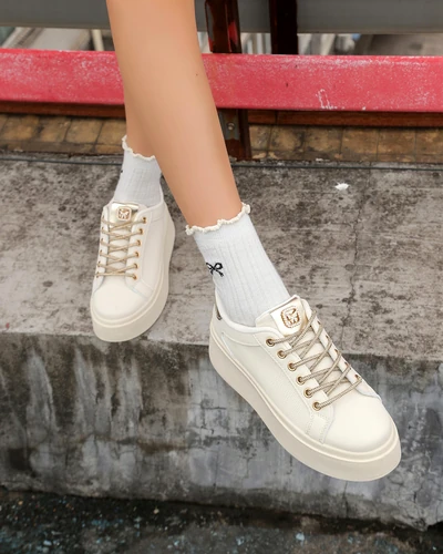 Baskets sportives Royalfashion pour femmes avec lacets décoratifs Eone