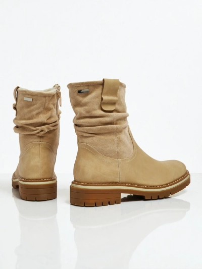 Bottines hautes pour femmes en éco-daim Liora