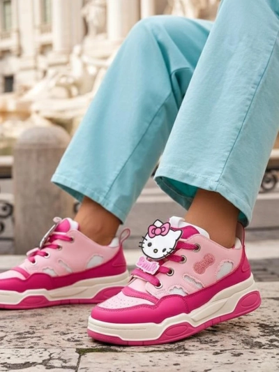 Royalfashion Baskets de sport pour femmes sur semelles épaisses Velocity