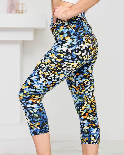 Legging 3/4 femme à motifs - Vêtements