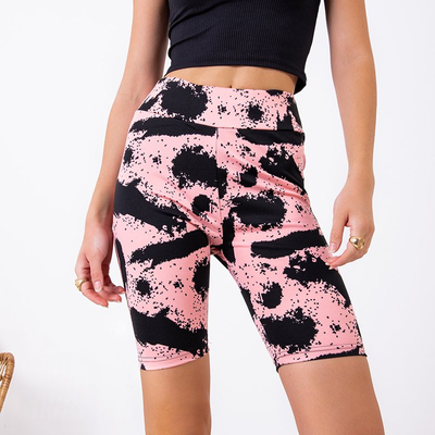 Chaussures vélo femme rose et noir - Vêtements