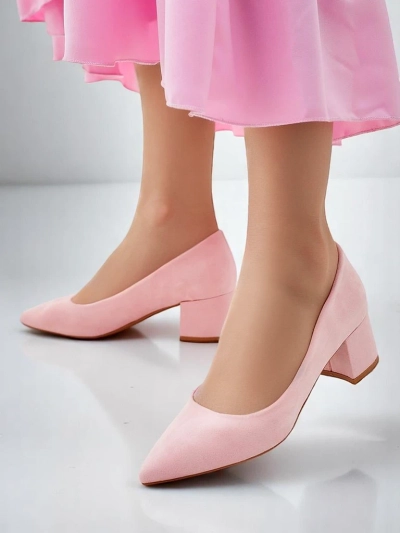 Royalfashion Chaussures à talons bas pour femmes Agas