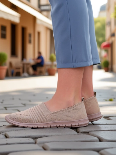 Royalfashion Mocassins Sportifs pour Femmes Atarafas