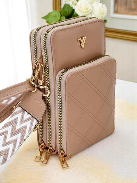 Royalfashion Sac à main portefeuille multifonctionnel avec bandoulière Suite Style