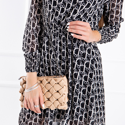 Robe col roulé à motifs - Vêtements