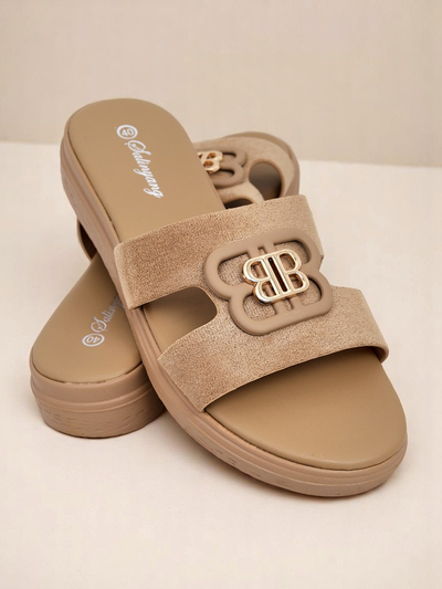 Royalfashion Claquettes plates ChicStep pour femmes