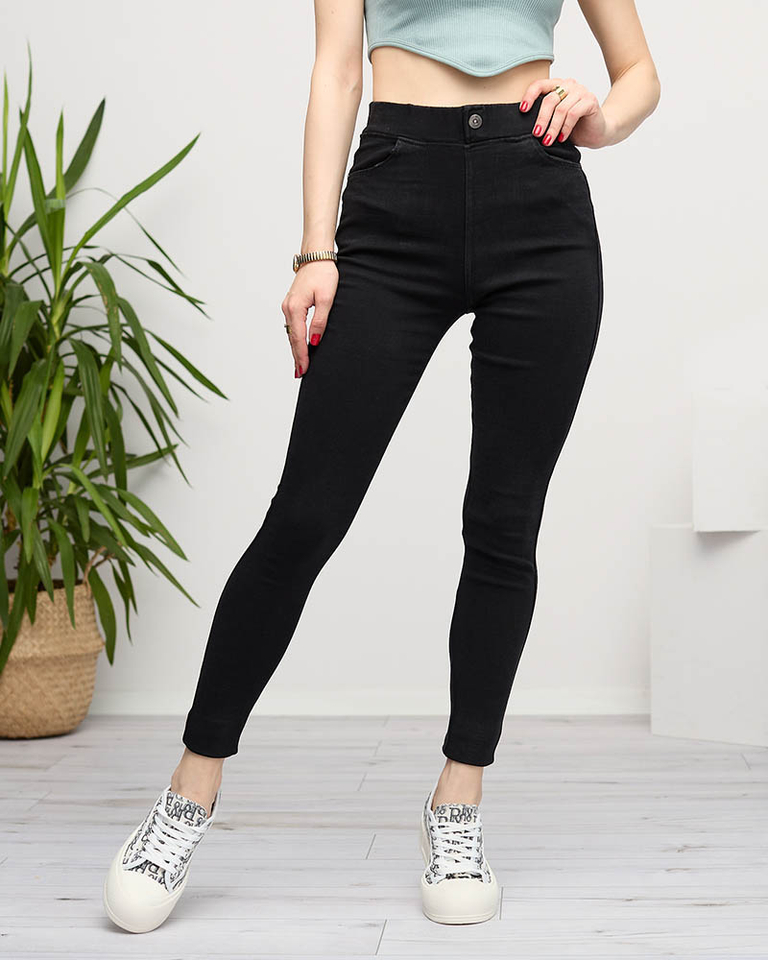 Tregging noir femme - Vêtements