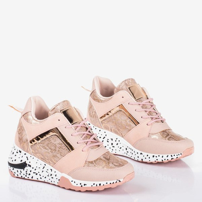 Baskets de sport roses pour femmes sur le coin Acanta - Chaussures 1