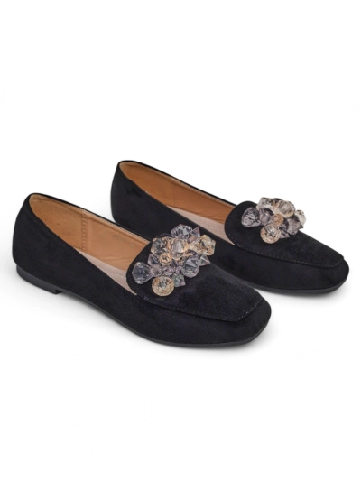 Mocassins pour femmes Royalfashion avec perles Zimiles