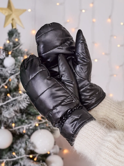 Royalfashion Gants noirs pour femme