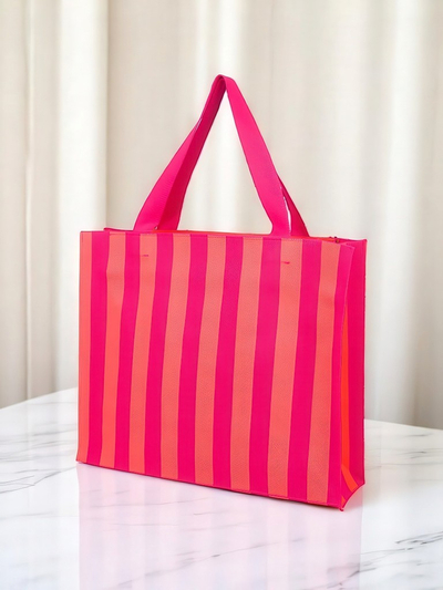 Royalfashion Sac en tissu Rayures Coucher de soleil