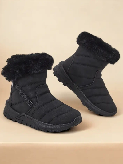 Royalfashion Bottes d'hiver pour femmes Fehio