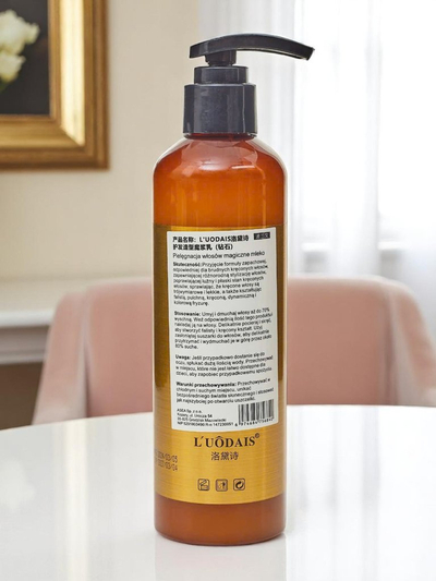 LUODAIS Après-shampooing renforce les cheveux bouclés
