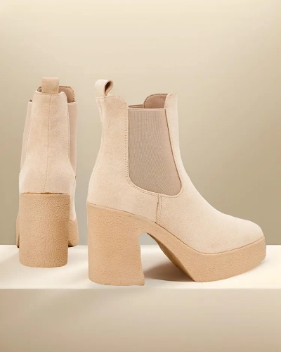 Bottines pour femmes Royalfashion sur un talon Bezollo
