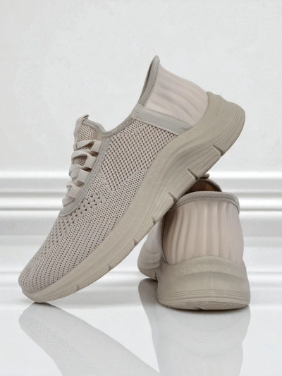 Royalfashion Chaussures de sport en tissu pour femmes sans lacets Arrate