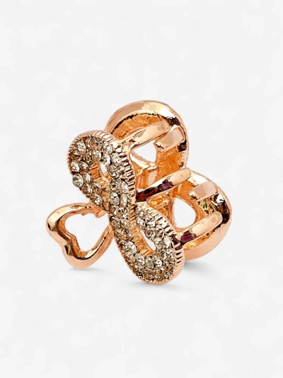 Royalfashion Pince à cheveux avec zircons TwinkleGrip