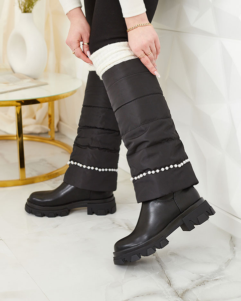 Royalfashion Bottes pour femmes en noir Ameroe