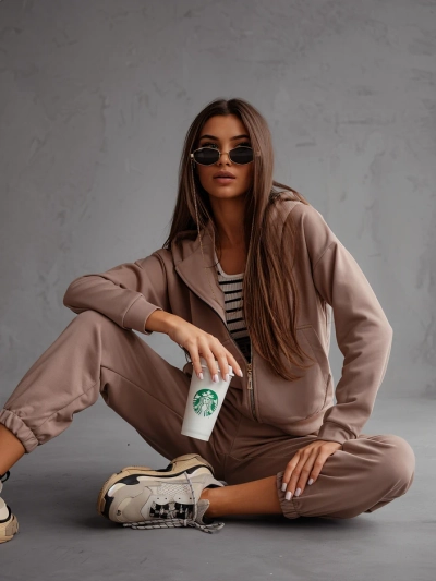 Ensemble de survêtement en coton Royalfashion pour femmes