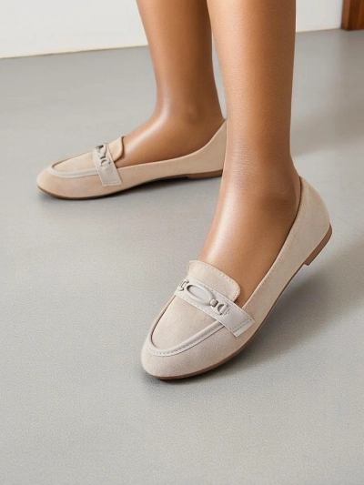 Mocassins en éco suède Royalfashion pour femmes Zammei