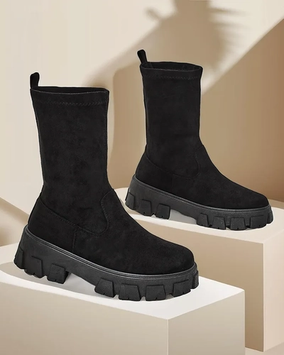 Royalfashion Bottes à plateforme pour femmes de Fixon