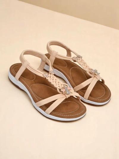 Royalfashion Sandales ornées pour femmes Fiacco
