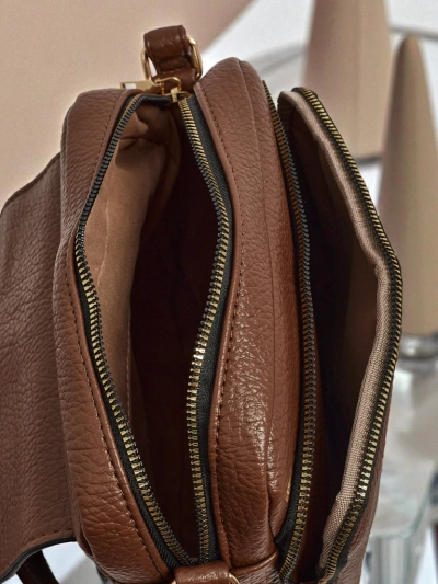 Royalfashion Sac à main polyvalent carré en cuir écologique