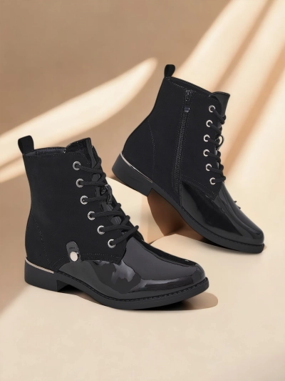 Bottes à lacets pour femmes de Royalfashion Safalle