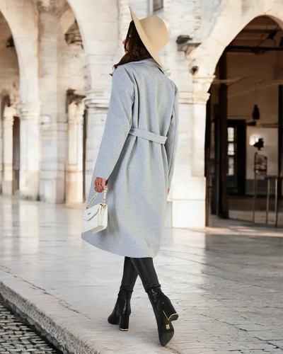 Royalfashion Manteau Tiered pour femme