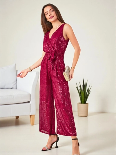 Combinaison longue pour femme Royalfashion avec sequins