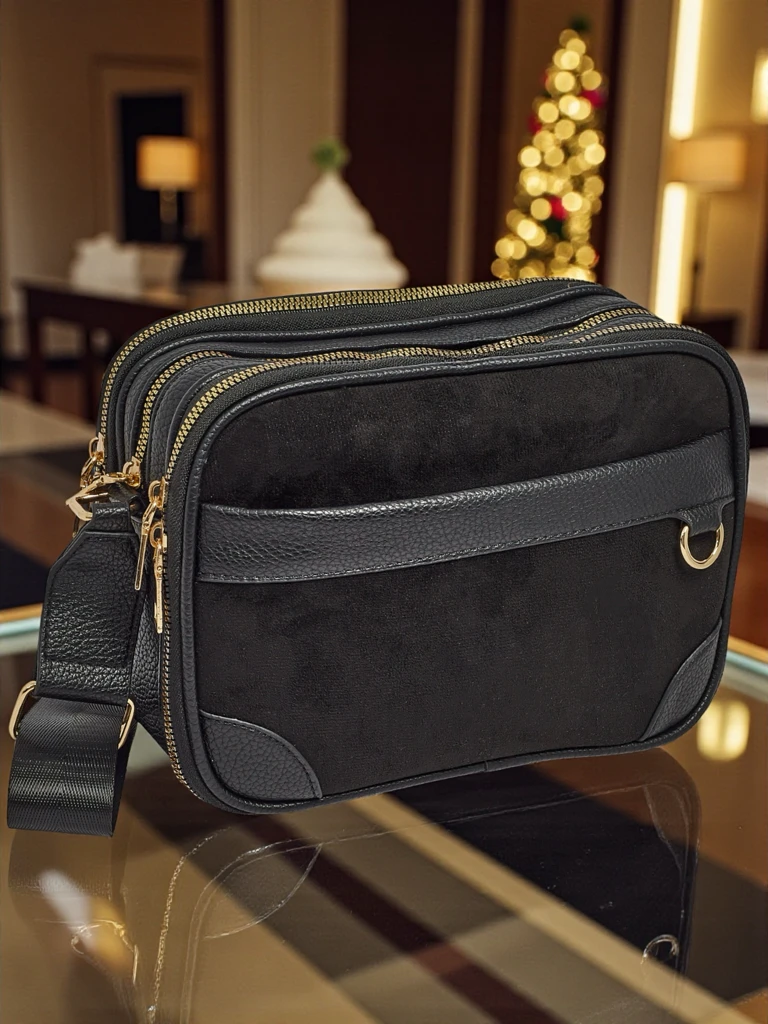 Petit sac à main pour femme en cuir écologique Merlina