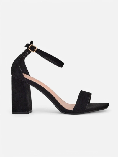 Sandales en suède éco Royalfashion pour femmes Qwadrat